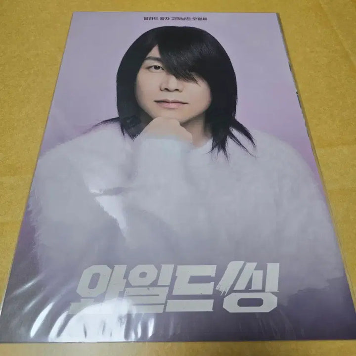 [BUNJANG] Wild Thing Sunggon Poster + 4 Photocards Set / 와일드 씽 2주차 + 3주차 최성곤 포스터 + 포토카드 4종세트