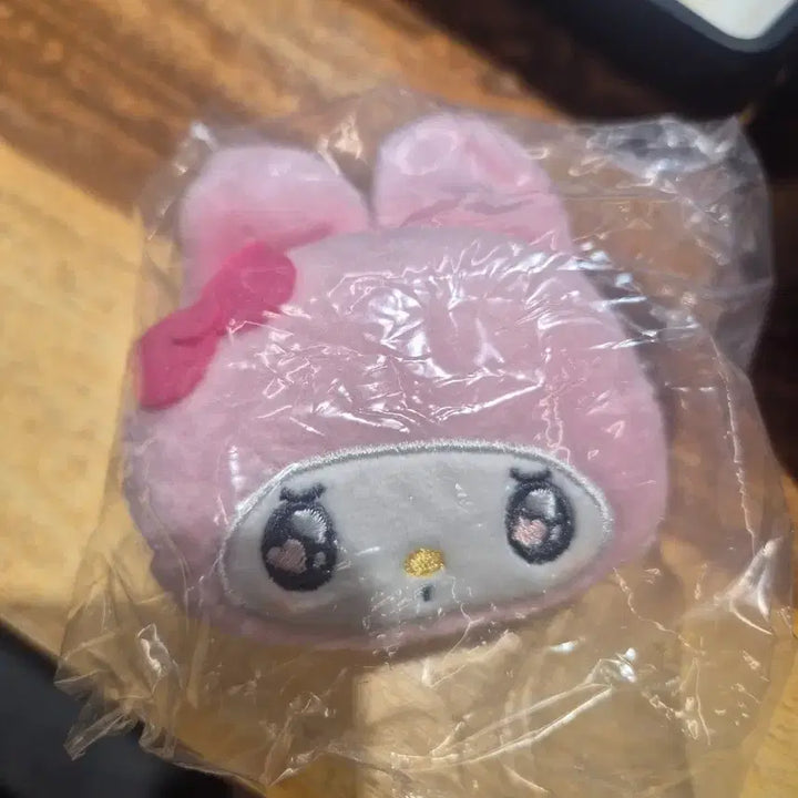 [BUNJANG] My Melody Plush Charm / 마이멜로디 인형키링 삑삑이 에모큥