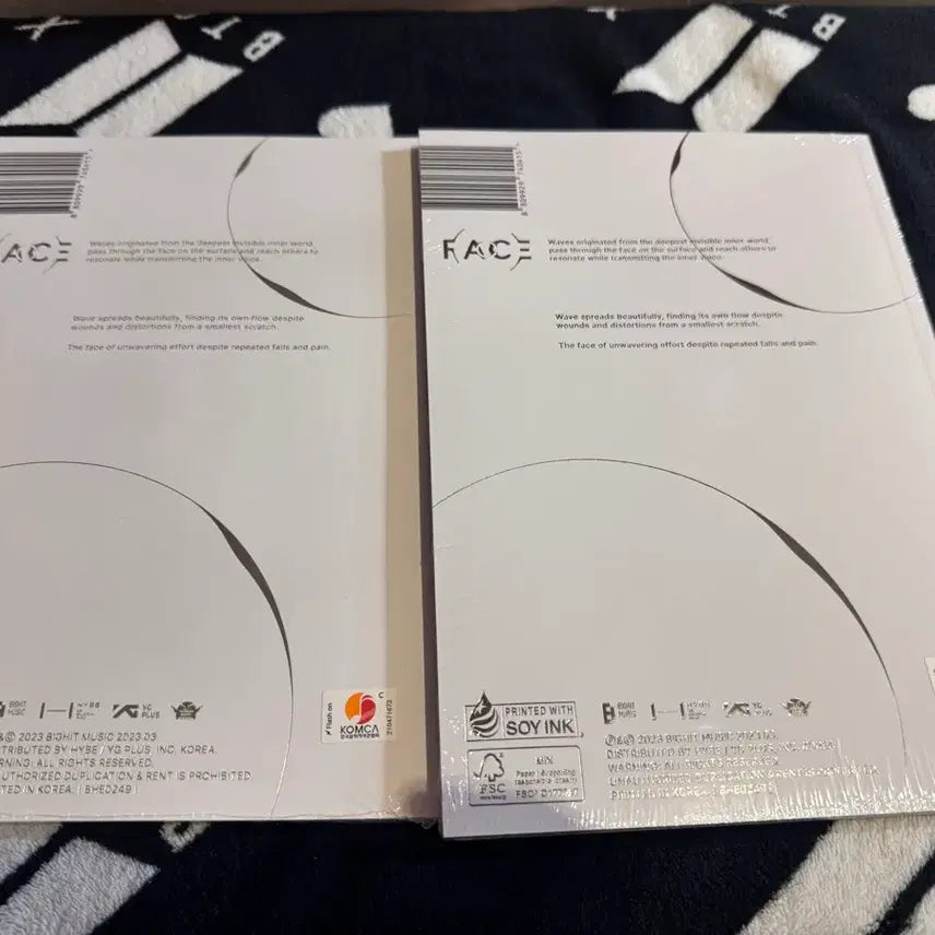 [BUNJANG] BTS Jimin FACE Album (Sealed) Set / 방탄소년단 지민 FACE 앨범(미개봉) 세트