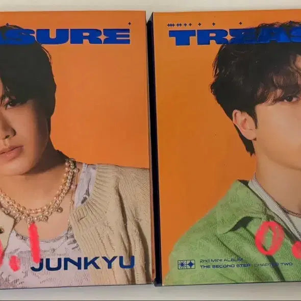 [BUNJANG] Treasure Junkyu Jeongwoo Album Photocard Bundle Set / 트레저 준규 정환 포카 앨범