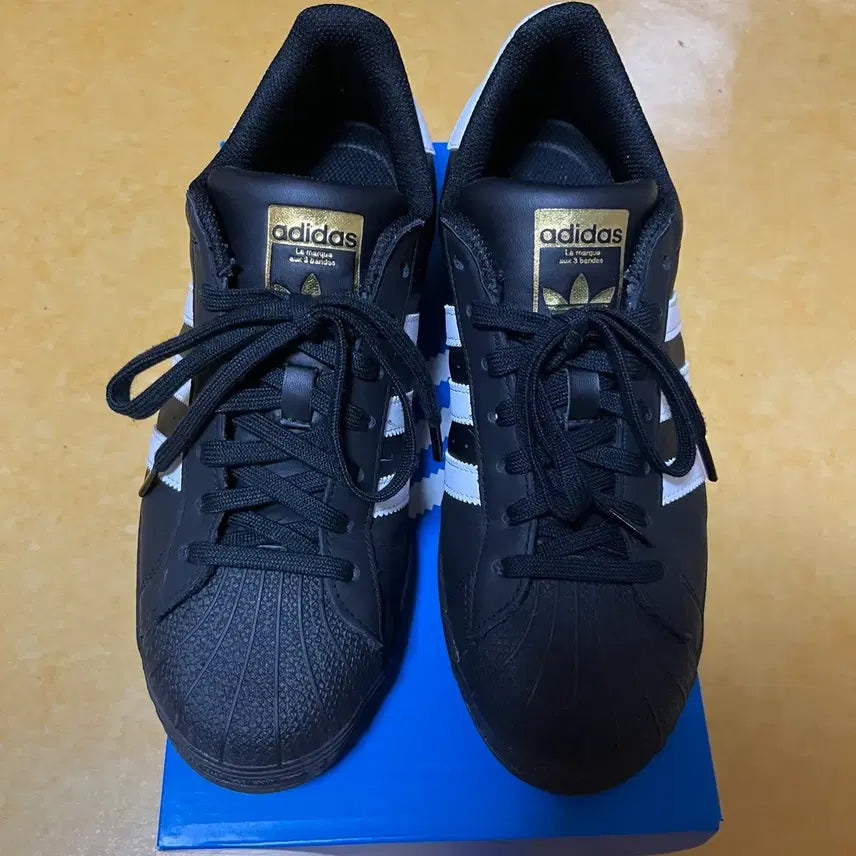 [BUNJANG] Adidas Superstar Black Size 270 / 아디다스 슈퍼스타 블랙 270사이즈