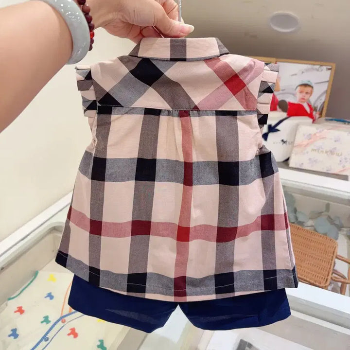 [BUNJANG] Daks Baby House Check Girls&
