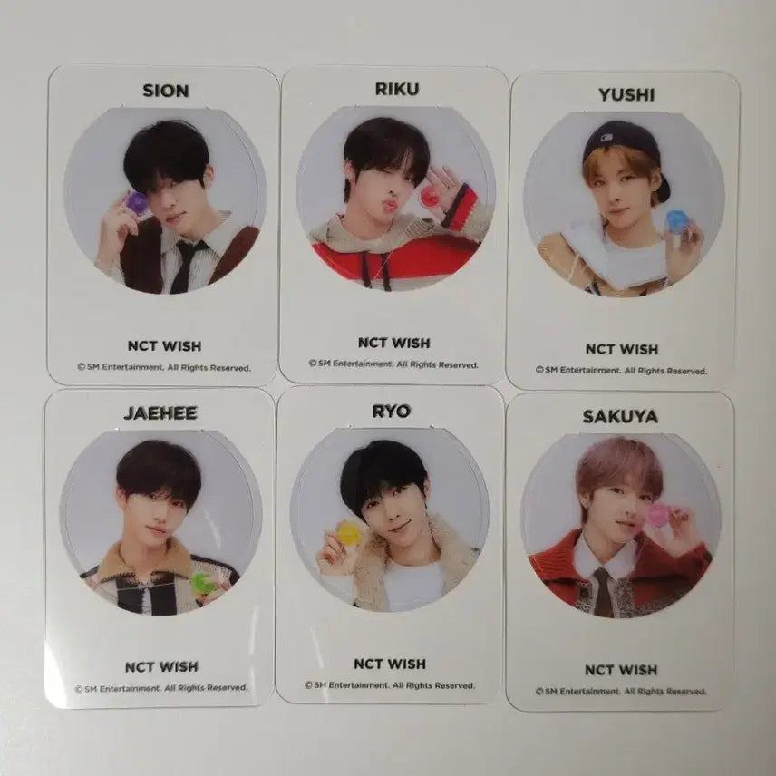 [BUNJANG] NCT WISH Membership Kit Bookmark Set / 엔시티위시 멤버쉽 키트 북마크