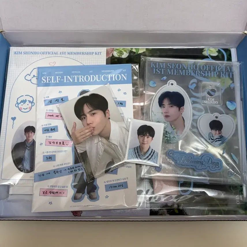 [SOLD OUT] [BUNJANG] Kim Seon Ho 1st Fan Club Kit Merchandise (Card Excluded) / (미개봉) 김선호 멤버쉽 팬클럽 키트