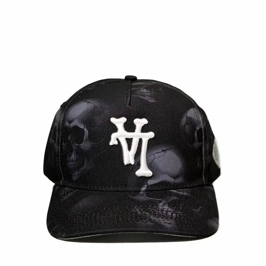 [BUNJANG] Chris Brown KILL THE HYPE LA Skulls Snapback Hat / 크리스브라운 KILL THE HYPE 킬더하입 LA 스컬스 스냅백