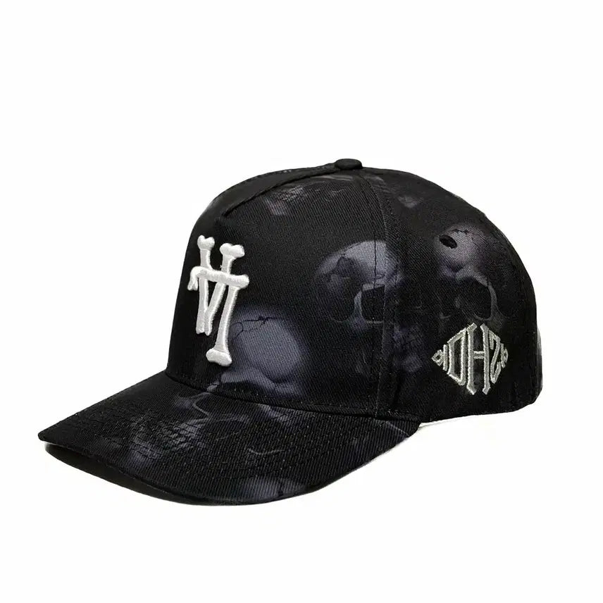 [BUNJANG] Chris Brown KILL THE HYPE LA Skulls Snapback Hat / 크리스브라운 KILL THE HYPE 킬더하입 LA 스컬스 스냅백