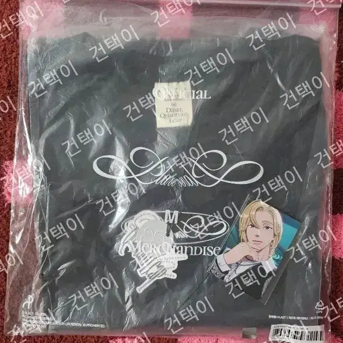 [BUNJANG] PLAVE Quantum Leap Oversized T-Shirt M Size with Noah POB Photocard / 원가이하)플레이브 퀀텀리프  md 티셔츠 특전포카