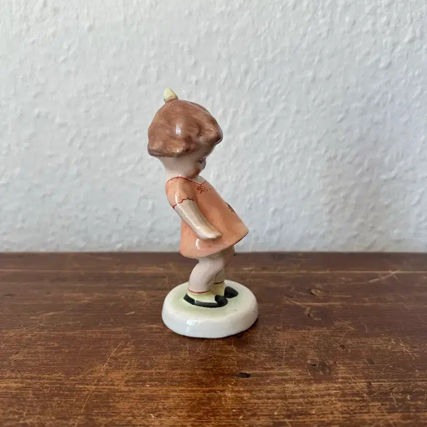 [SOLD OUT] 독일)빈티지 소녀와 무당벌레 피겨린