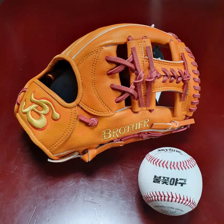 [BUNJANG] Brother Win Model 11.75" Infielder Glove (Unused) / [ 무상AS ] 브라더 윈모델 내야 11.75 미사용품 / 야구글러브