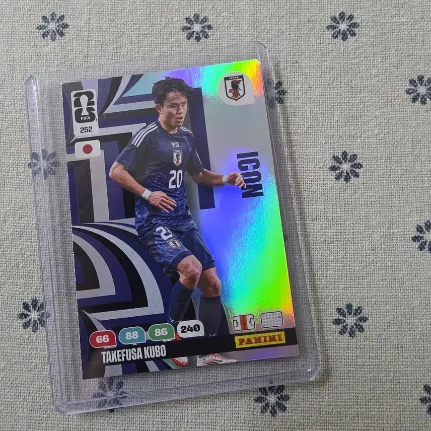 [BUNJANG] Panini 2026 World Cup Takefusa Kubo ICON Card / 파니니 2026월드컵 타케후사 쿠보 ICON 카드