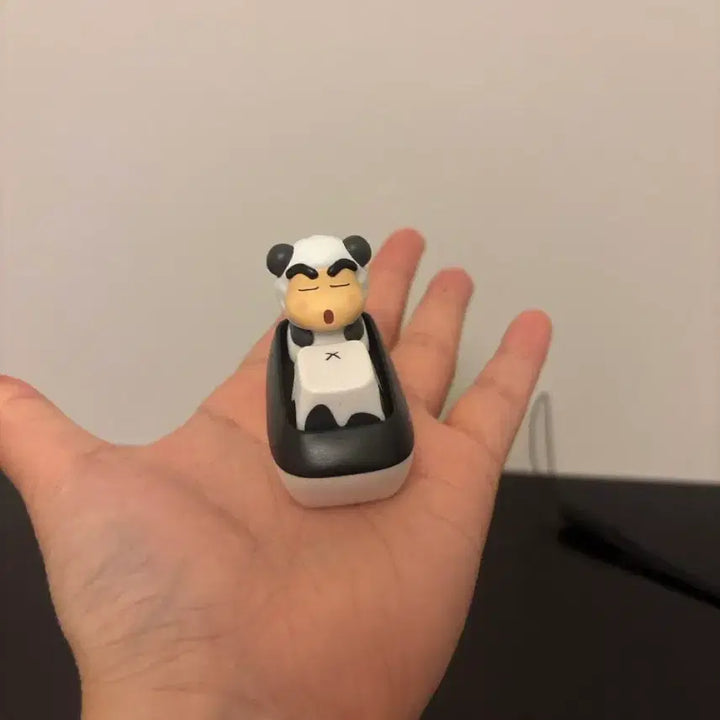 [SOLD OUT] 짱구 애니멀 키캡 키링 팬더
