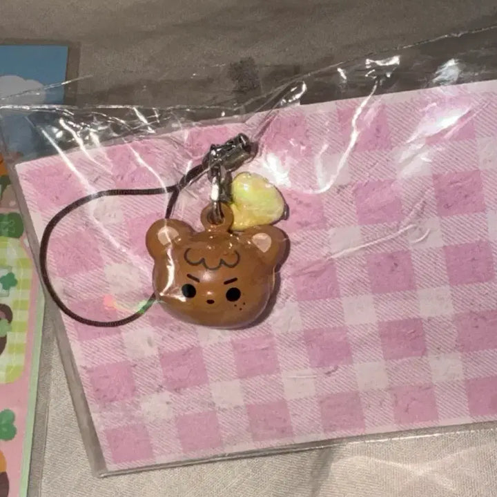 [BUNJANG] NCT Haechan Ikkomchan Doll Sticker Bell Keychain / NCT 엔시티 해찬 인형 이꼼찬 스티커 방울 키링 곰효기 이곰도
