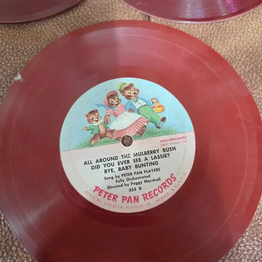 [SOLD OUT] 피터팬 레코드 동요 7인치 LP 총5장.(근대사빈티지)