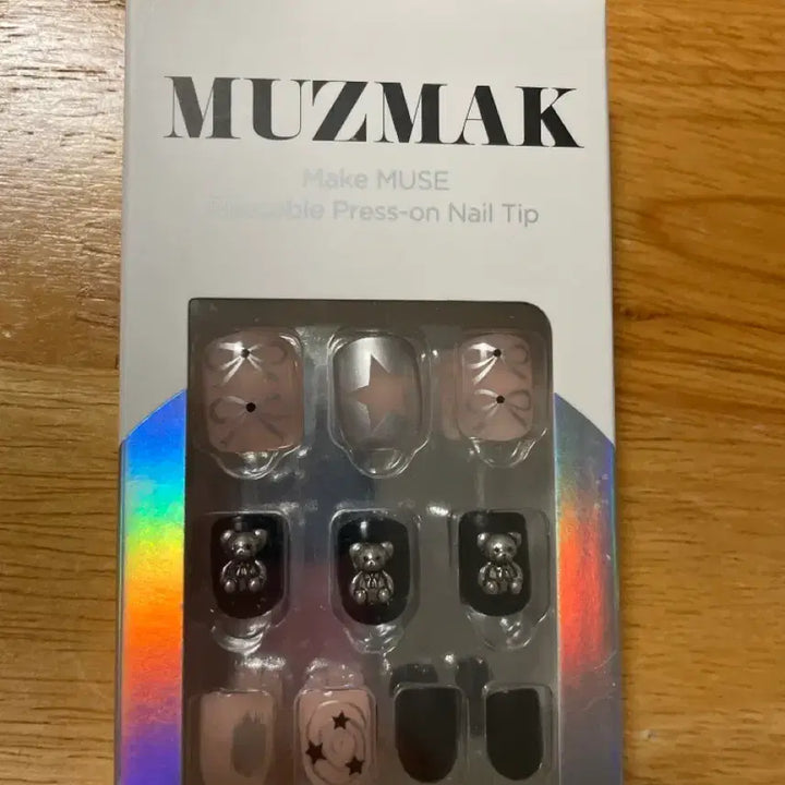 [BUNJANG] MUZMAK Nail Tips Bundle Set (3 pcs) / 뮤즈막 MUZMAK 네일팁 3개 일괄