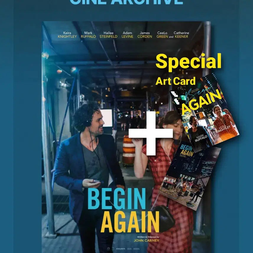 [BUNJANG] Begin Again Cine Archive + Art Card Set / [2세트] 비긴 어게인 시네 아카이브 + 아트카드