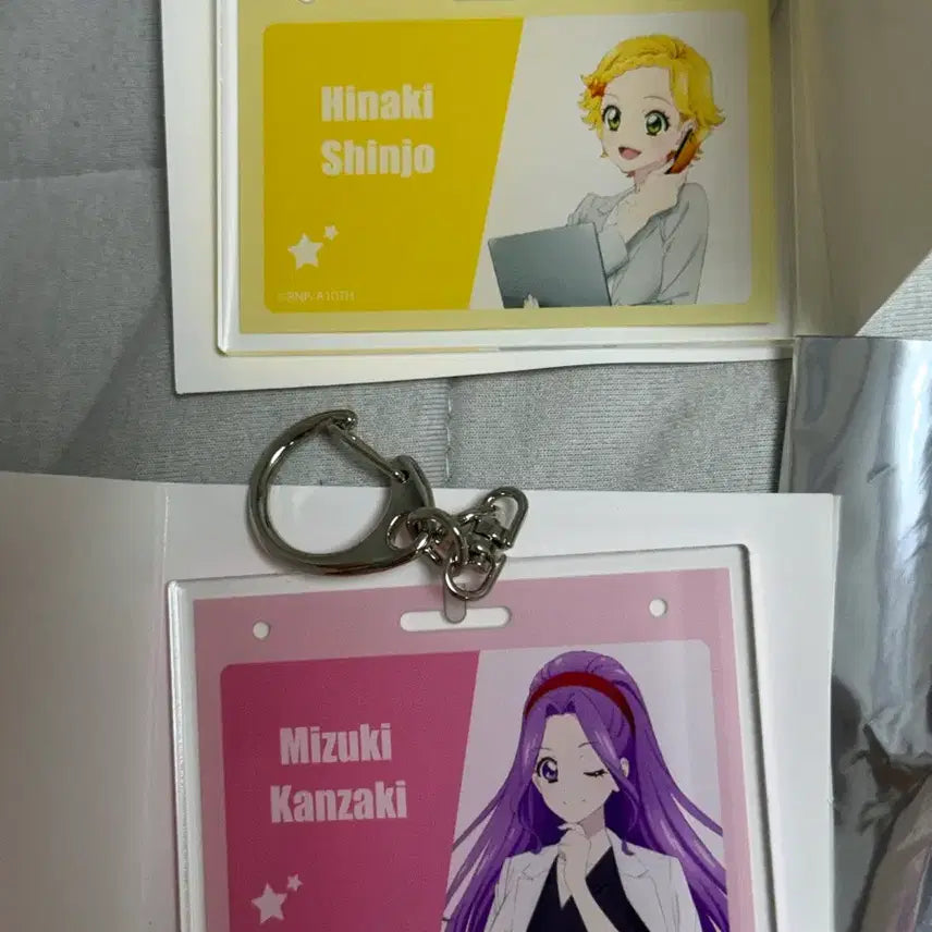 [BUNJANG] Aikatsu Office Girl Mizuki/Hinaki Keychain / 아이카츠 오피스걸 미즈키/히나키 키홀더