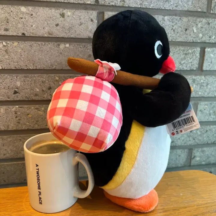 [BUNJANG] Pingu Botari Medium-Large Standing Plush 32cm / (인기상품) 핑구 보따리 중대형 32cm