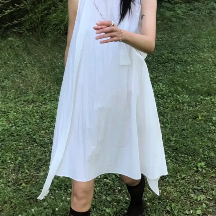 [BUNJANG] Win Out Linen Dress / 윈아웃 리니 원피스