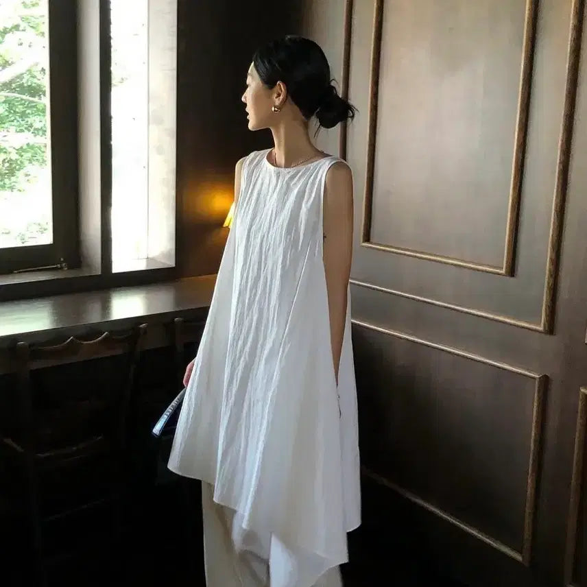 [BUNJANG] Win Out Linen Dress / 윈아웃 리니 원피스