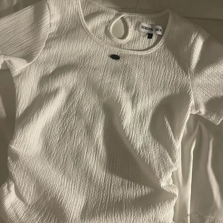 [SOLD OUT] 제너럴아이디어 반팔 화이트