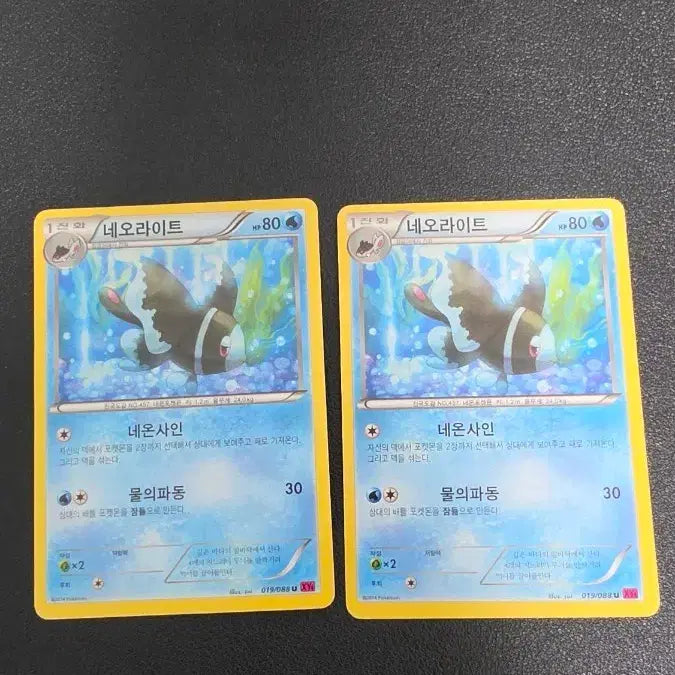 [SOLD OUT] 포켓몬 카드 네오라이트 xy4 019