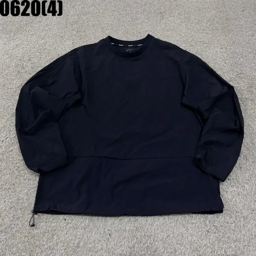 [BUNJANG] K2 Windbreaker Long Sleeve T-Shirt Vintage / [100] K2 | 블랙 바람막이 긴팔 티셔츠 (빈티지 0620)
