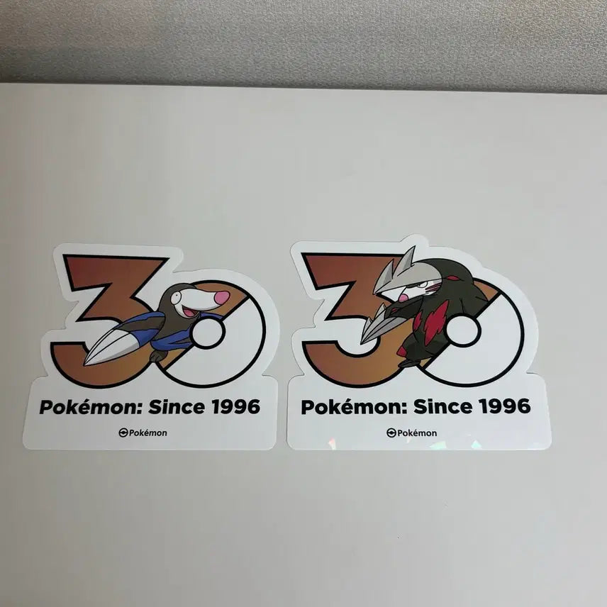 [SOLD OUT] 포켓몬 30주년 로고스티커 두더류 몰드류