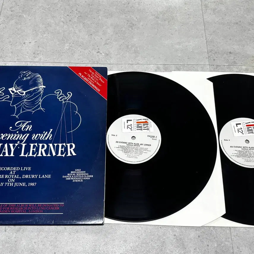 [SOLD OUT] [중고LP] An Evening With Alan Jay Lerner