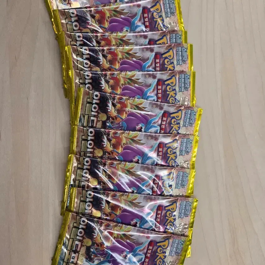 [SOLD OUT] 포켓몬카드 10팩 문구점 팩입니다
