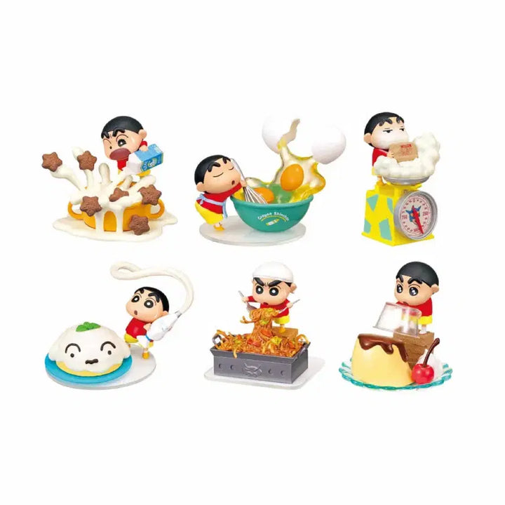 [BUNJANG] Crayon Shin-chan Cooking Re-Ment Figure Cereal / 짱구 요리 리멘트 피규어 시리얼