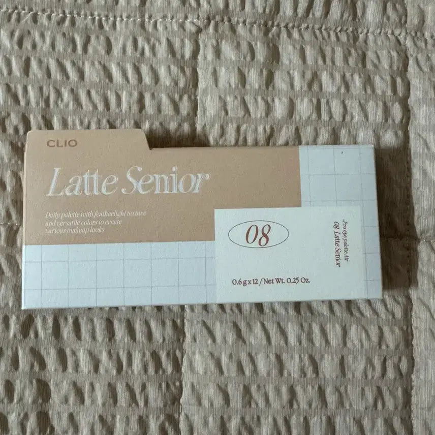 [BUNJANG] CLIO Pro Eye Palette Air 08 Latte Is Senior / 클리오 라떼는 선임
