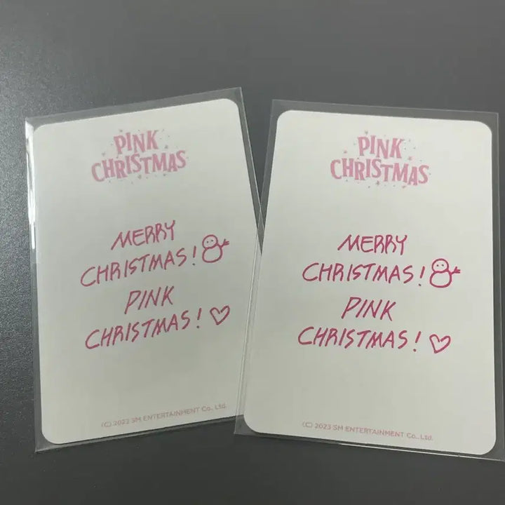 [BUNJANG] Aespa Winter Pink Christmas Photocard Bundle Set / 에스파 윈터 핑크 크리스마스 포카 일괄