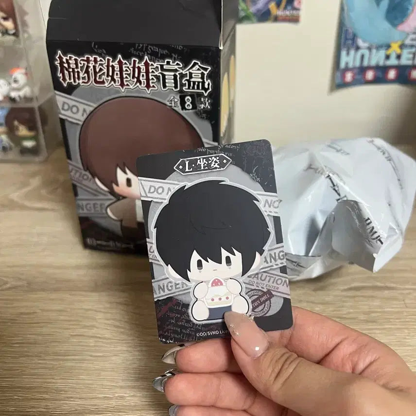 [BUNJANG] Death Note Mini Mascot Blind Plush Doll Nui L Cake Version / 데스노트 미니 마스코트 블라인드 플러시 인형 누이 엘