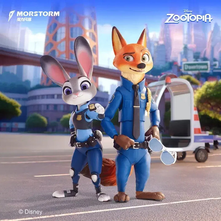 [BUNJANG] Mostom Zootopia Police Judy Figure / 모스톰 주토피아 경찰 주디 피규어
