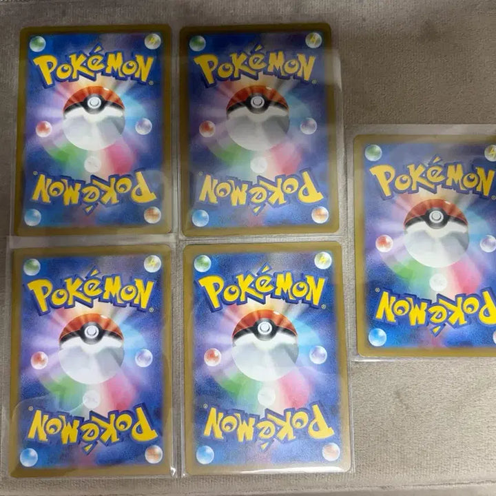 [BUNJANG] Pokemon AR Cards 5 Types (Japanese Version) / 포켓몬 AR 5종 (일판)
