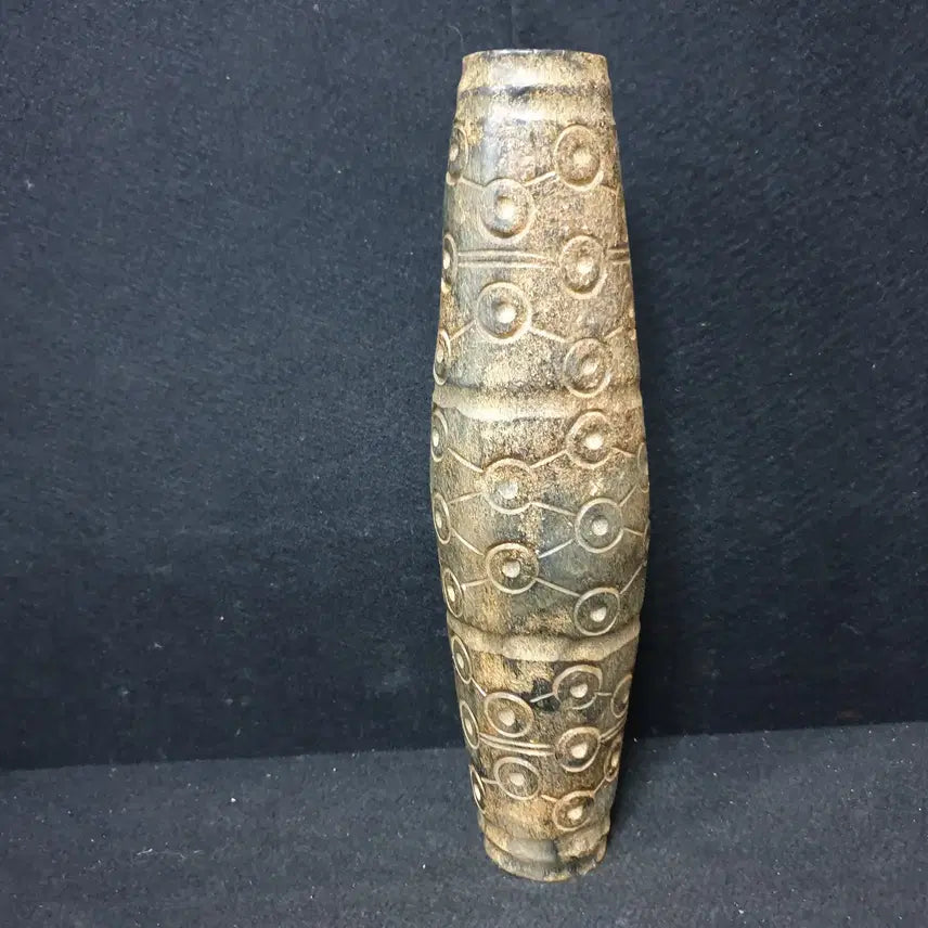 [BUNJANG] Large 31cm Celadon Vase with Gold Inclusions / (수원만물)31센치 큰 사이즈 금성분이 들어있는 묵직한 천주한점
