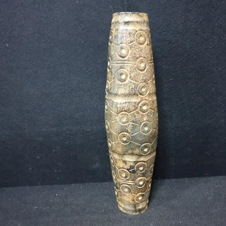 [BUNJANG] Large 31cm Celadon Vase with Gold Inclusions / (수원만물)31센치 큰 사이즈 금성분이 들어있는 묵직한 천주한점