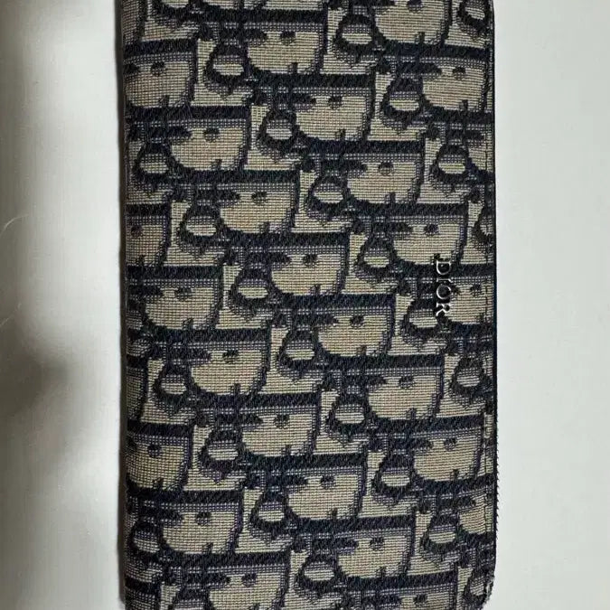 [BUNJANG] Dior Oblique Zip Around Long Wallet / 디올 오블리크 지퍼돌이 장지갑