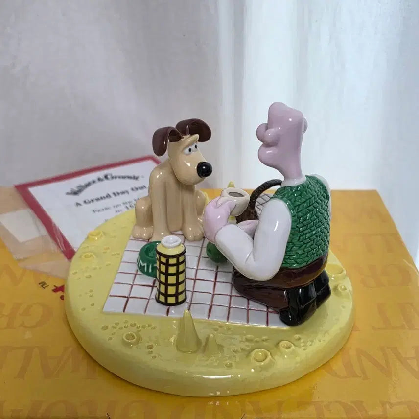 [BUNJANG] Wallace &amp; Gromit "Cheese" Collectible Figurine / 월레스와 그로밋 달치즈 콜포트