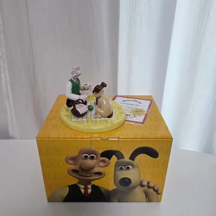 [BUNJANG] Wallace &amp; Gromit "Cheese" Collectible Figurine / 월레스와 그로밋 달치즈 콜포트