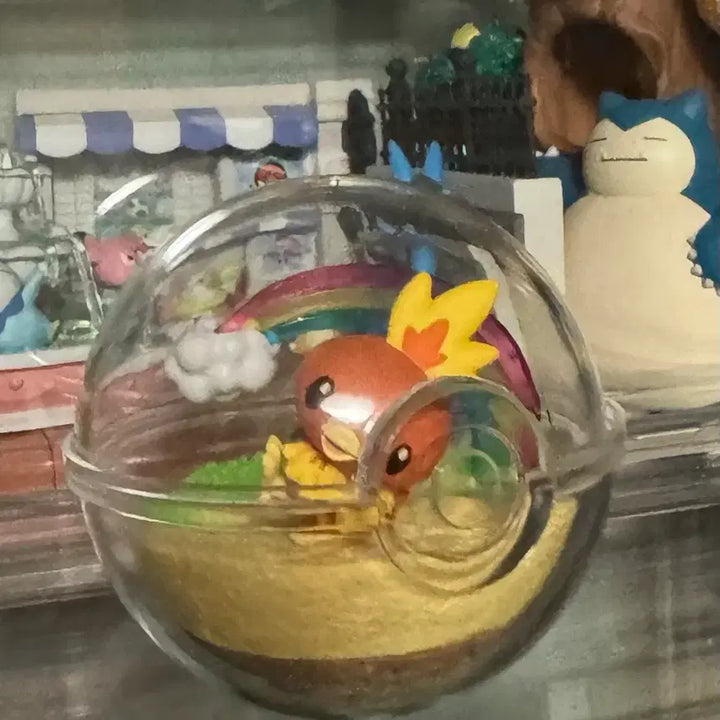 [BUNJANG] Pokemon Torchic Terrarium Figure / 포켓몬 아차모 테라리움