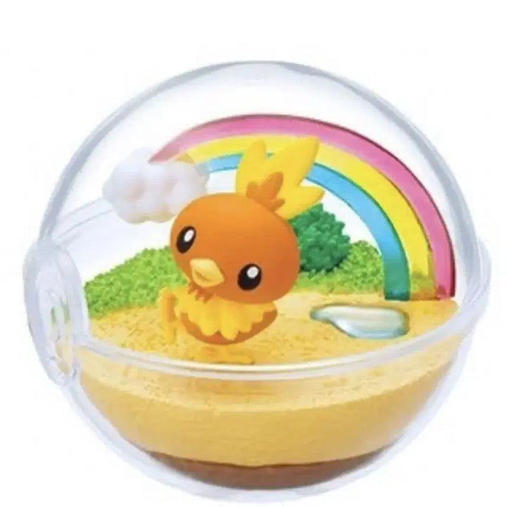 [BUNJANG] Pokemon Torchic Terrarium Figure / 포켓몬 아차모 테라리움