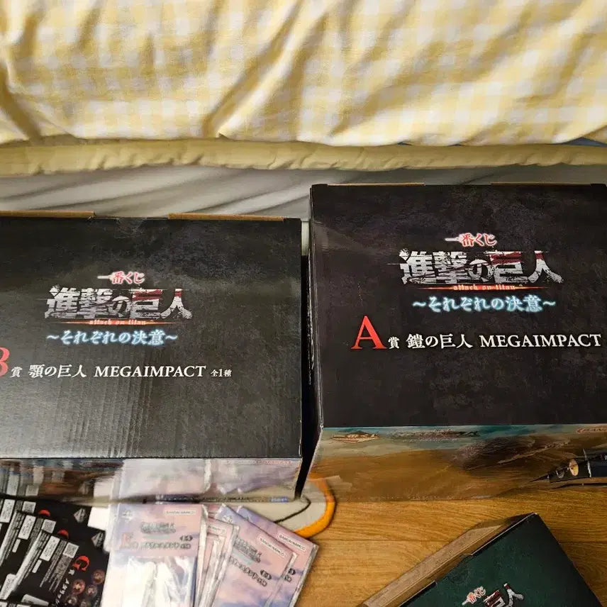 [BUNJANG] Attack on Titan Armored Titan Figure (Sealed) / (미개봉) 진격의거인 쿠지 A상 갑옷거인 피규어