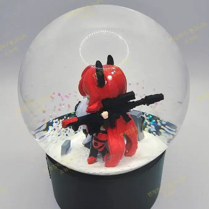 [BUNJANG] Nier: Automata Red Hood Snow Globe / 니케 레드후드 스노우볼 굿즈