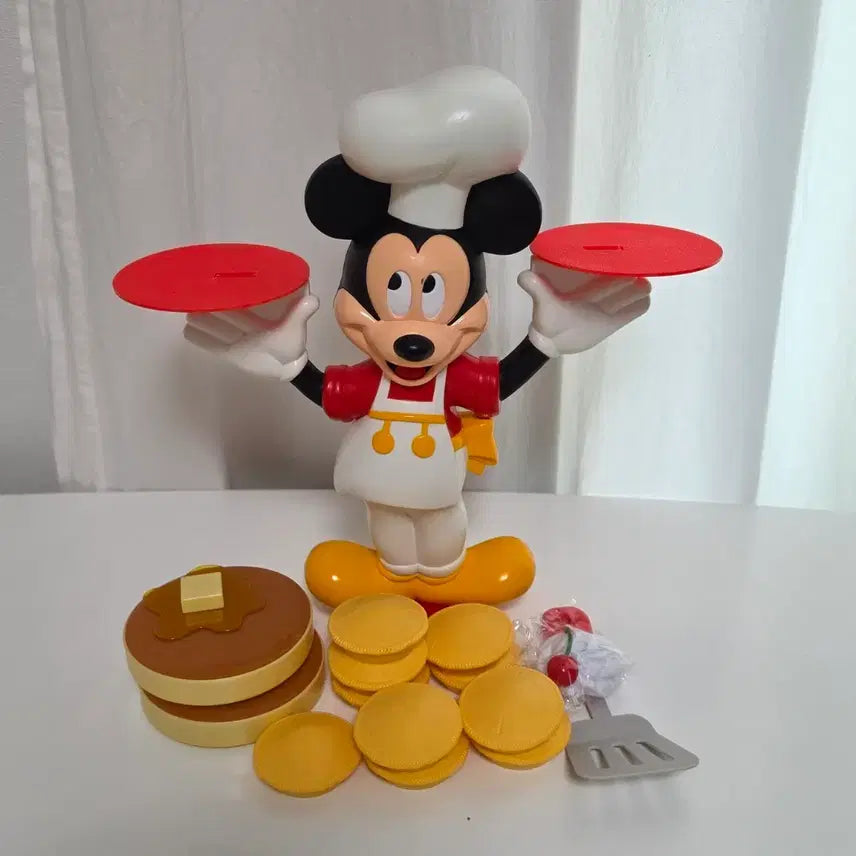 [BUNJANG] Chef Mickey Mouse Figurine Set / 요리사 미키 피규어