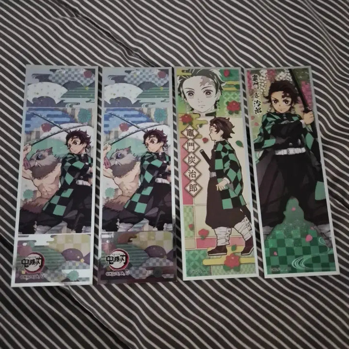 [BUNJANG] Demon Slayer Long Sticker Bundle Set (16 stickers) / 귀멸의칼날 롱스티커 판매합니다(16장 일괄)