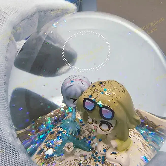 [BUNJANG] Nier: Automata Anis Snow Globe Figure / 니케 아니스 스노우볼 굿즈