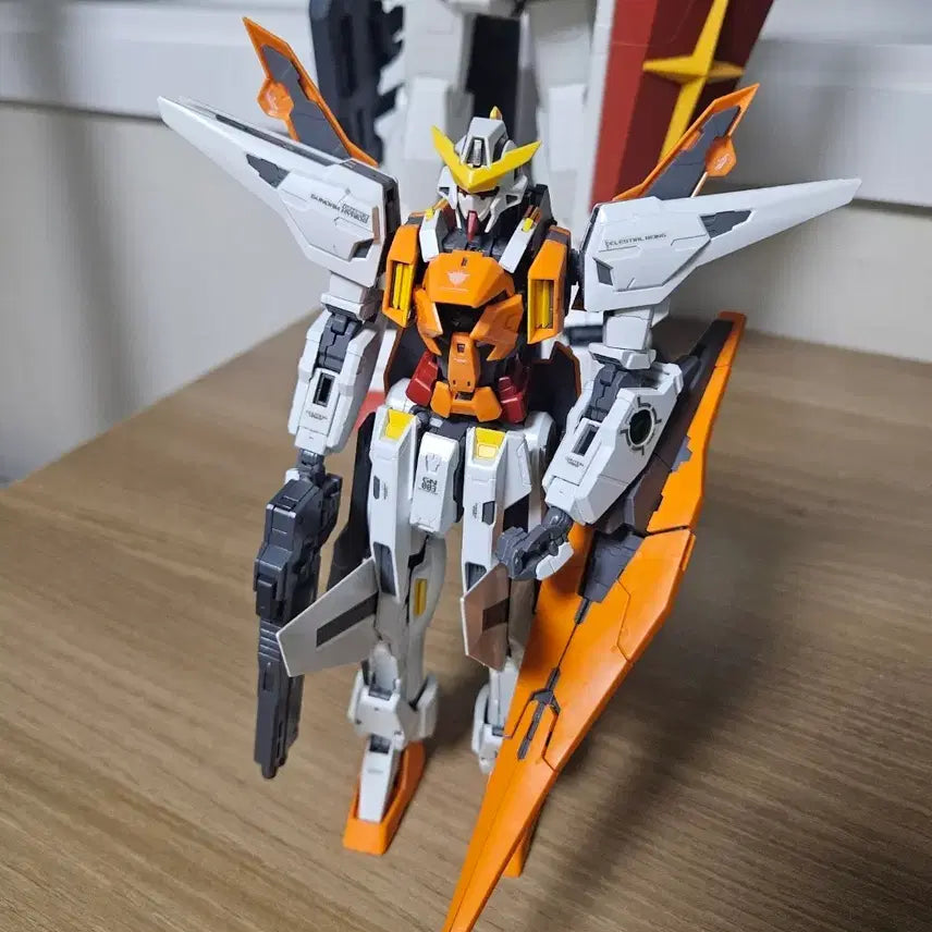 [BUNJANG] MG Kyrios Gundam Model Kit / [MG] 큐리오스 건담 조립품 프라모델