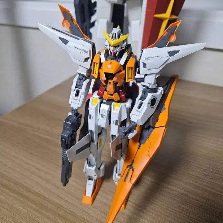 [BUNJANG] MG Kyrios Gundam Model Kit / [MG] 큐리오스 건담 조립품 프라모델