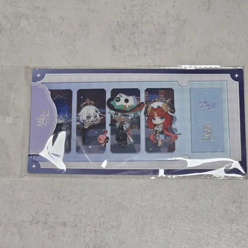 [BUNJANG] Genshin Impact PC Lounge 5th Anniversary Hologram Ticket / 원신 PC 라운지 5주년 홀로그램 티켓입니다.
